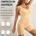 thumbnail image 3 of Túnica moldeadora de una pieza para mujer, corsé moldeador de abdomen, túnica posparto, talla grande, abierta, moldeadora de pecho ajustada y ajustada, 3 of 5