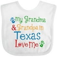thumbnail image 3 of Inktastic Texas Grandma Loves Me Boys or Girls Baby Bib, 3 of 4