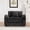 Black Chenille Foam 1 Seat, variant on JUYG Cloud Sofa 3-Seat, Green, Chenille, Double Cushion