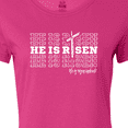 thumbnail image 4 of Inktastic He is Risen Mirror Words Women's T-Shirt, 4 of 5