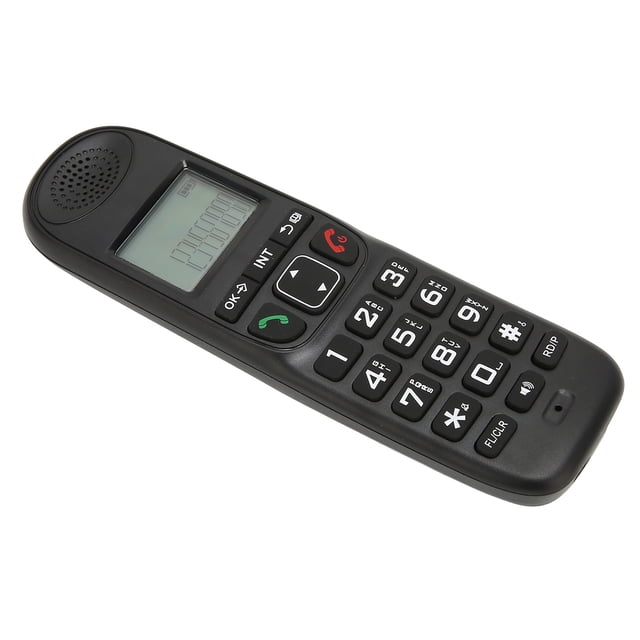 Teléfono inalámbrico digital, id inalámbrico id inalámbrico ee. Uu. Conectado 100-240V Con Luz de Fondo LCD para la Oficina