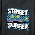 thumbnail image 3 of Disney - Toy Story - Street Surfer - Women's Lightweight French Terry Long Sleeve Shirt, 3 of 5