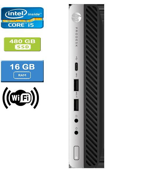 HP EliteDesk 600 G3 SFF Desktop – Refurbished & Ready For Office & Light Gaming | Intel I5-6500, 16GB RAM, 240GB SSD, NVIDIA GT 720, Win 11 Pro