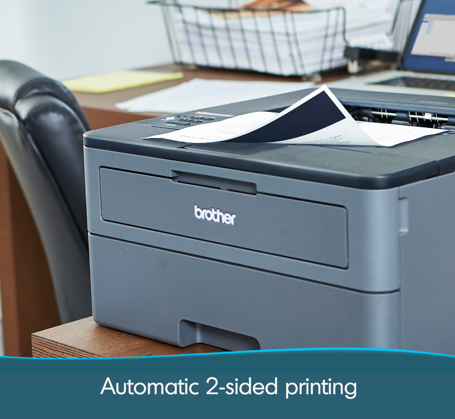 Brother HLL2370DW XL Extended Print Monochrome Laser Printer, up to 2 Years of Toner In-Box - image 5 of 9