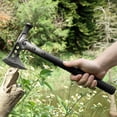 thumbnail image 5 of Tomahawk - Hacha táctica con funda, hacha arrojadiza con borde de hacha de martillo para lanzamiento competitivo, camping, caza, 5 of 5
