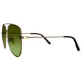 thumbnail image 2 of Bally BY0100/H-28N Unisex Metal Gold-Tone Sunglasses Green Lens, 2 of 2