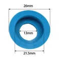 thumbnail image 4 of Base para tacos de billar, bloque para tacos de billar, raqueta de juego final, resistente a caídas, portátil, duradero Azul, 4 of 8