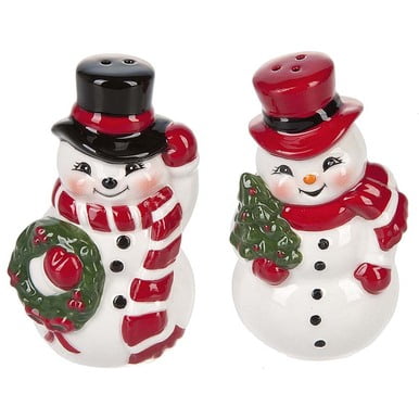 Snowman Salt & Pepper Gift - Walmart.com