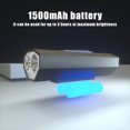 thumbnail image 4 of Vacemry 4Pcs USB Rechargeable Bike Light, LED Headlight Front Light with 6 Lighting Modes, Waterproof Bicycle Flashlight for Night Cycling Commuting Mountain Road Safety, USB Charging Tail Light, 4 of 9