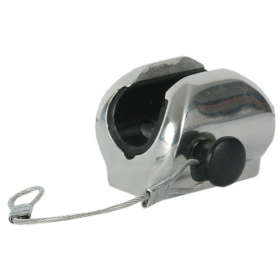 Taco Marine F13-0241/244BN-1 Taco Flat Deck Hinge W/pin & Lanyard - Fits 7/8" Tube