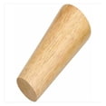 thumbnail image 2 of Juego de 4 patas de madera maciza para muebles, inclinadas, 15 cm, patas de repuesto con placa de montaje y tornillos para sofá, TV, cama, mesa de comedor, 2 of 5