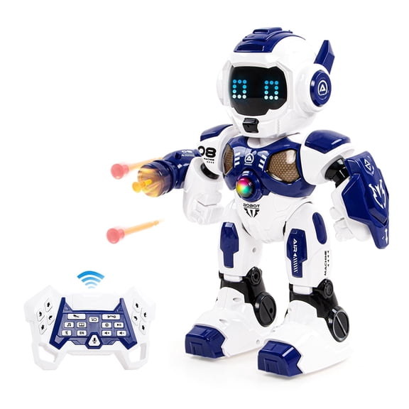 Kids Robot Toys, Remote Control Robot, Programmable Robot with Recorded Voice Music Dance Control, Gift for Toddler Boys and Girls
