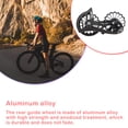 thumbnail image 1 of Oversized Ceramic Bearing Rustproof Pulley Rear Derailleur Cage Wear-resistant Hub Guide Wheel Kit Bike Accessories Outdoor Black SD2, 1 of 7