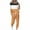 Orange, variant on Women's 2 Piece Outfit Colorblock Lightweight Long Sleeve Tee Top and Jogger Pants Sets Casual Sweatsuit Tracksuit Purple S