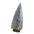 thumbnail image 1 of Árbol de Navidad artificial de escritorio, árbol de Navidad de mesa, manualidades, árbol de Navidad de escritorio flocado para decoración de interiore 10x26 cm, 1 of 8