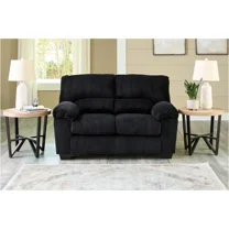 Signature Design by Ashley Furniture SimpleJoy Onyx Loveseat