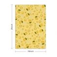 thumbnail image 3 of Decorative Lemon Kitchen Towels Set of 2, Absorbent 18x26 Fruit Dish Towels, Soft Cotton Tea Hand Towels for Kitchen and Dining, 3 of 3