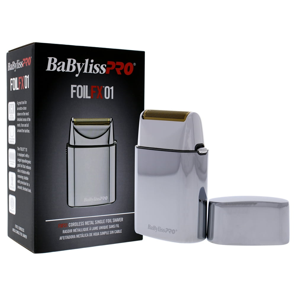 BaBylissPRO BaBylissPRO Foilfx01 Cordless Metal Single Foil Shaver Fxfs1