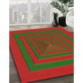thumbnail image 3 of Ahgly Company Machine Washable Indoor Rectangle Transitional Red Area Rugs, 5' x 8', 3 of 7