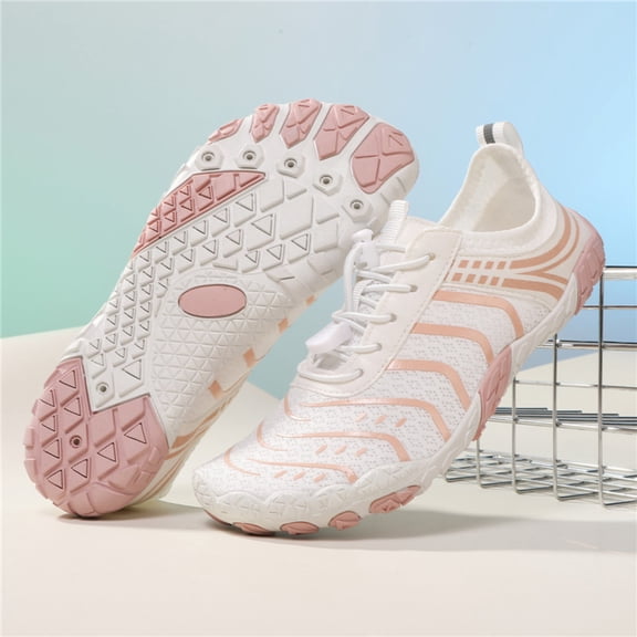 ChiVerve Hiking Barefoot Shoes for Women Men Breathable & Non-Slip Athletic Footwear Wide Toe Water Shoes,Designed for Walking,Running,Swimming