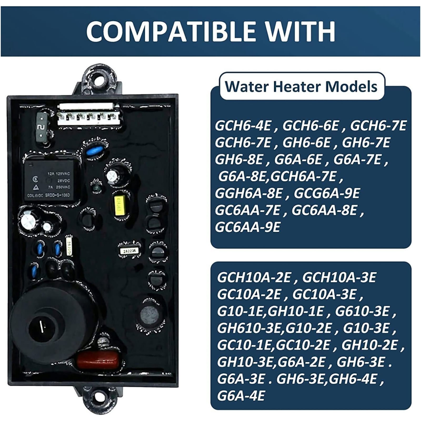 For Atwood RV Water Heater Control Board 91367/93257/93307/91420 For Atwood GCH6-4E GCH6-6E GCH6-7E GCH6A-7E GCH6A-8E Accessory