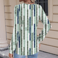 thumbnail image 5 of SOMER Womens Long Sleeve Shirts Pleated Blouse Business Casual Dressy Work Tops Crew Neck 2025 Fall Fashion Trendy Clothes, 5 of 6