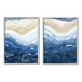 thumbnail image 5 of Stupell Indtries Abstract Ocean Geode Landscape By Blue Beige Lines,16 x 20,Design by Jackie Quigley, 5 of 5
