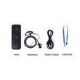 thumbnail image 5 of 2 uds Mini Walkie Talkie 400-470MHz Radio bidireccional 3W transceptor auricular orejera alimentado por USB negro, 5 of 5