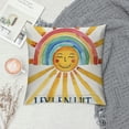 thumbnail image 2 of Orinice Vintage Card Design Graphic Decorative Throw Pillow Cover for Home Couch Living Room Bed Sofa 12x12in, 2 of 5
