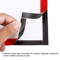 thumbnail image 3 of 4x6 Magnetic Picture Frame, 8pcs A6 Magnetic Frame Magnetic Photo Frames Self-Adhesive  for Refrigerator, Red, 3 of 6