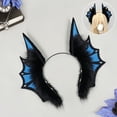 thumbnail image 2 of Hsqqdc Resin Blue Sea Siren Headband with Fish Ears and Fin Detail, 1 Piece, 2 of 7