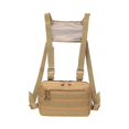 thumbnail image 2 of Bolsa de pecho para hombres, bolsa de de pecho de moda, paquete de arnés, bolsas de lámpara de utilidad para hombres, mujeres, de noche, DYNWAVEMX Riñonera al aire libre, 2 of 8