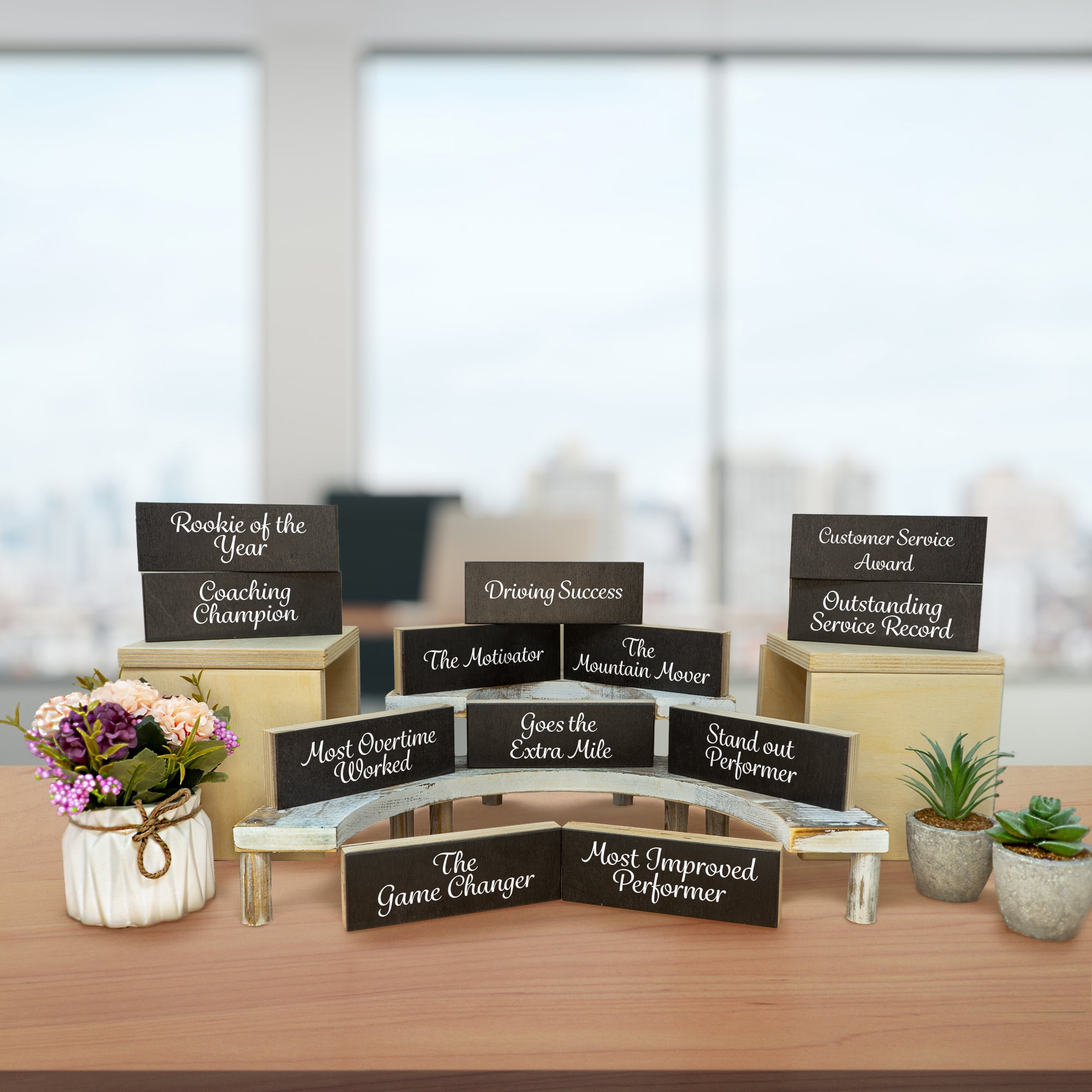 JennyGems Employee Recognition Gifts, Employee Appreciation Gifts Recognition Coworkers, Motivation Gifts for Coworkers, Team Gifts, Employee Thank You Gifts Appreciation (Achievements/Recognition)