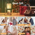 thumbnail image 7 of Finew Candle Warmer Lamp with Timer Dimmer Adjustable Height for New Home Decor,Birthday Gifts for Women,Wax Warmer with 2 Bulbs for Women Mom Mother's Day Gifit ,Christmas Gifts, 7 of 7