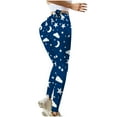 thumbnail image 2 of Puntoco Mujeres Moda Cintura Alta Deporte Fitness Arco No Posicionado Impresión Yoga Pantalones Puntoco Puntoco-6158, 2 of 9