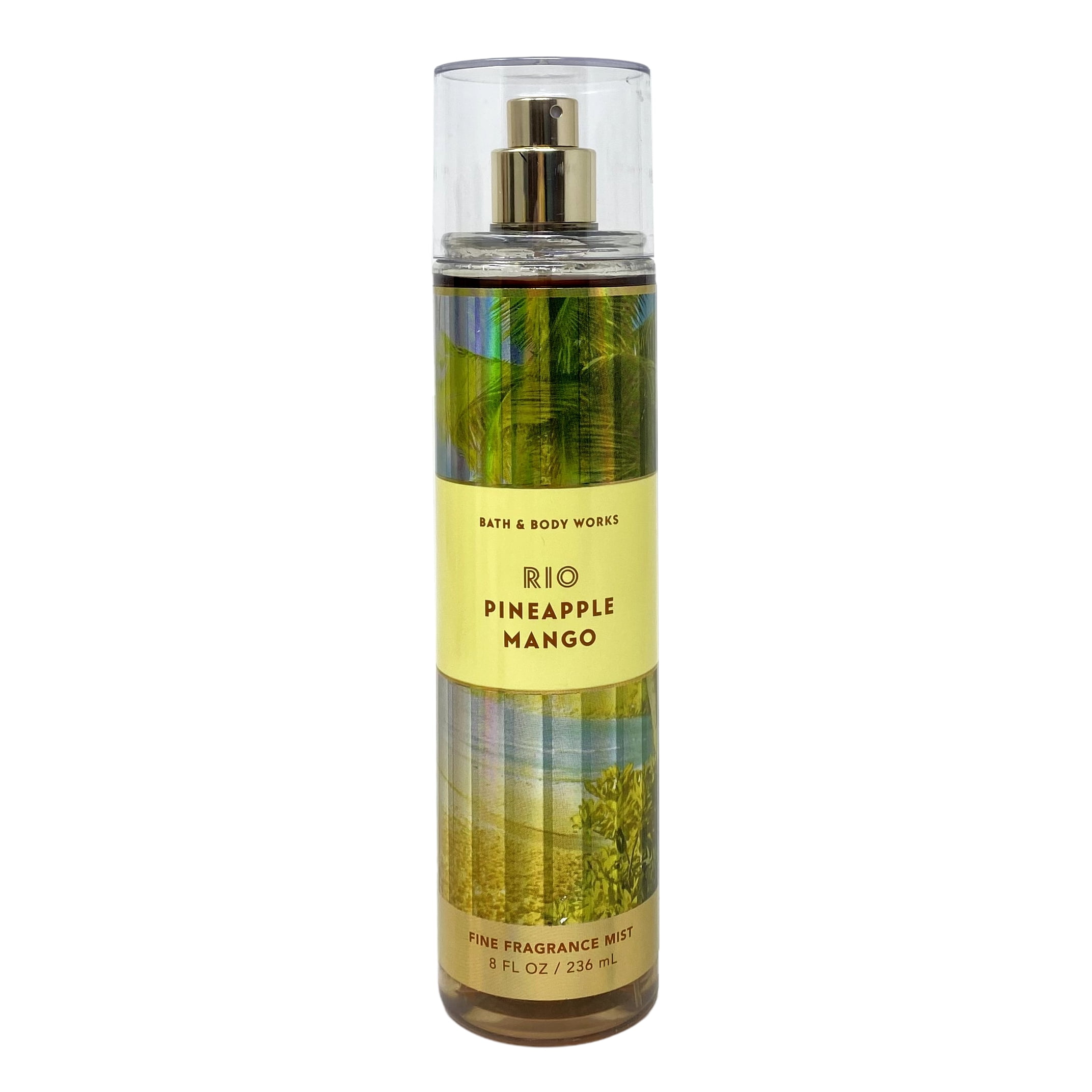 Bath & Body Works Rio Pineapple Mango Fine Fragrance Mit and Body Wash with a Wild Jasmine Bar Soap