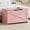 Pink, variant on Towallmark 30" Wooden Storage Chest Bench, Large Toy Storage Organizer for Entryway,Living Room,Bedroom,Pink