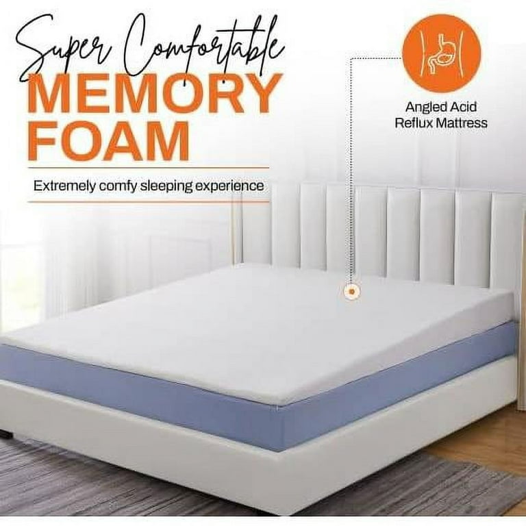 Wedge mattress on sale topper