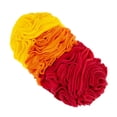 thumbnail image 1 of Snuffle Ball para perros Dog Nose Pet Forrajeo Mat Training Slow rojo amarillo naranja jinwen Almohadilla para resoplar, 1 of 8
