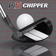 thumbnail image 5 of Majek K5 Chipper 37 Degree Black and Red Right Handed Men's Standard Golf Club, 5 of 9