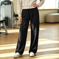 thumbnail image 5 of ByworldtasicNo Boundaries Women's High Waist Wide Leg Cargo Pants, Drawstring Flowy Casual Trousers with Pockets for Hiking Work, 5 of 8