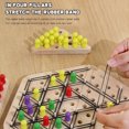 thumbnail image 4 of Juego Tablero Ajedrez La Cadena Triángulo Divertida para Y Adultos, 4 of 9