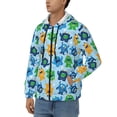 thumbnail image 3 of Naloa Cartoon Monster Men’s Hoodies, Zip up Hoodie, Sweatshirts,Hoodies for Men Sizes S-3XL-Small, 3 of 5