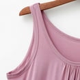 thumbnail image 6 of ameIAEA Summer Nightgowns for Women Plus Size Chemise Sleepwear Sleeveless Soft Nightwear Comfy Nightshirts, 6 of 7