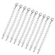 thumbnail image 4 of Extensores de Joyería de Cadena de Extensor de de Collar de Aleación de Oro Plateado 20 Piezas, 4 of 8