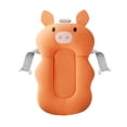 thumbnail image 1 of Almohadil de antideslizante para baño de bebé portátil para naranja Zulema Soporte de asiento de baño, 1 of 7