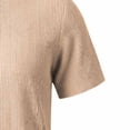 thumbnail image 5 of Timoontee Men's Short Sleeve Basic T Shirt Breathable Fabric Moisture Wicking Crew Neck V Neck High Quality Quick Dry Yellow M, 5 of 6