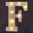 thumbnail image 1 of LED Marquee Letter Lights Sign, Light Up Alphabet Letter for Home Party Wedding Decoration F, 1 of 5