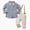 D, variant on Boys Easter Outfit Toddler Baby Long Sleeve Plaid Prints T Shirt Tops Pants Child Kids Fashionable Clothing Cute Stylish Streetwear Outfit Set Toddler To Big Kid
