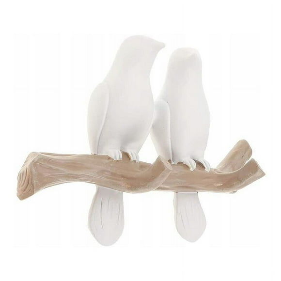 Jinsinto Coat hook, design bird on tree Coat hook Coat hook Wall coat hook Coat hook Ornamental coat hook-2 birds